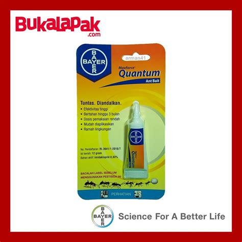 Jual Racun Umpan Semut Siap Pakai MAXFORCE QUANTUM 12 Gr Gel