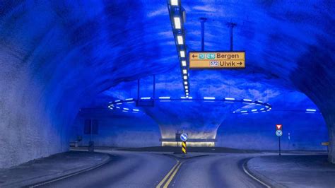 Este Es El Túnel De Carretera Más Largo Del Mundo Cuenta Con Un