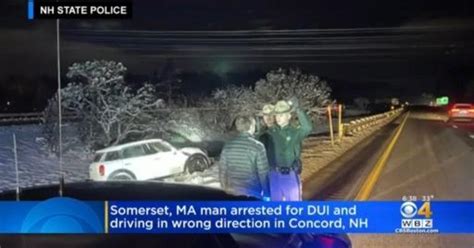 New Hampshire Wrong Way Operator Charged With Drunk Driving Cbs Boston