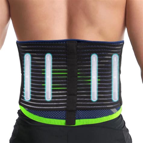 Lumbar Support Belt For Men And Women Back Support Brace With Dual