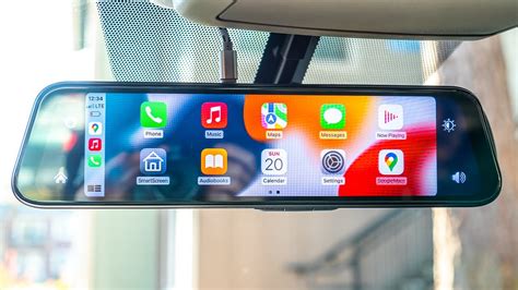 Smart Mirror With Wireless Apple Carplay Android Auto And Dashcam