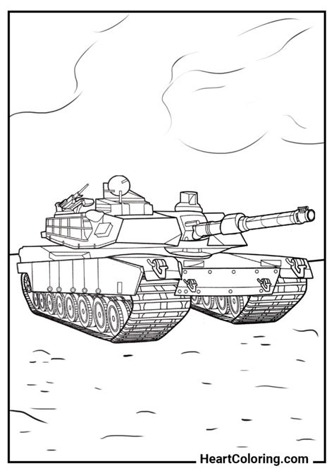 Desenhos Para Colorir De Tanques Para Imprimir Em A E Baixar