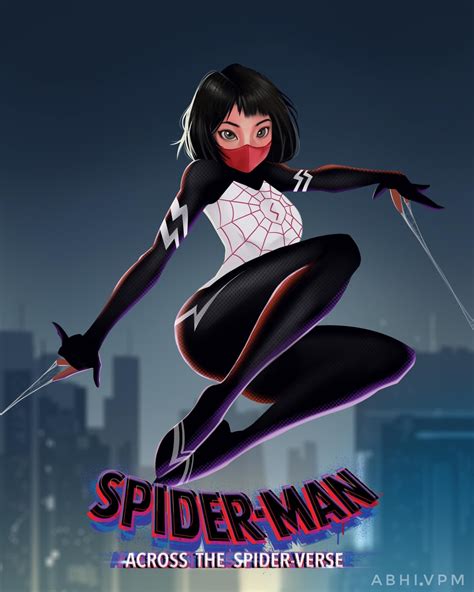 What If Silk Was In Acorss The Spiderverse Fanart Oc Rspiderman