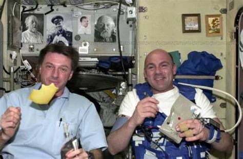 What do astronauts eat in space?