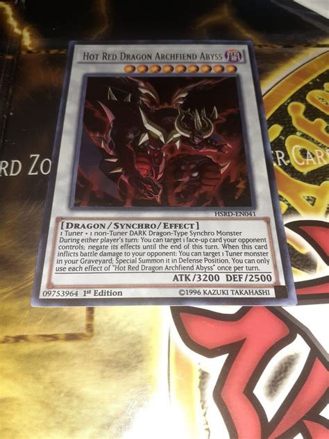 Yugioh Hot Red Dragon Archfiend Abyss Hsrden041 Ultra