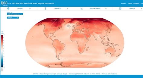 El Csic Elabora Un Atlas Interactivo Del Cambio Climático Para El Ipcc