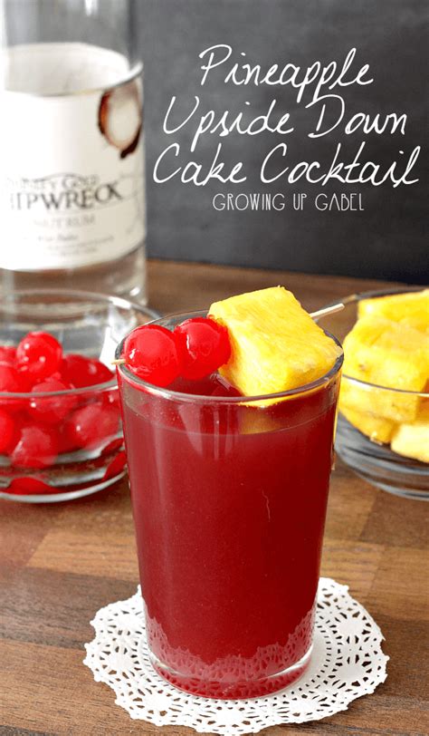 Pineapple Upside Down Cake Vodka Cocktail Recipe