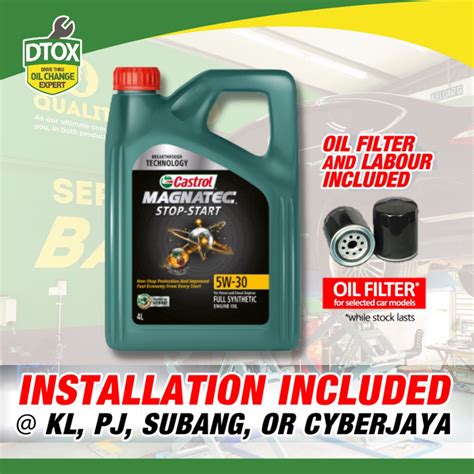 Installation Provided Engine Oil Service Castrol Magnatec Stop Start