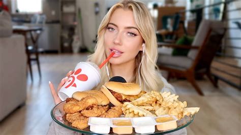 ASMR Chick-Fil-A Mukbang! - YouTube