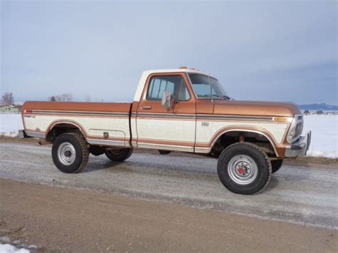 1976 Ford F 250 F250 Ranger XLT 4x4 Highboy One Owner Original Survivor