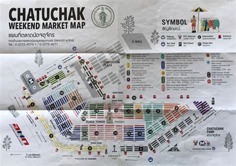 Chatuchak Market Map