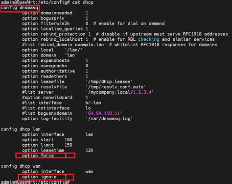 [openwrt] Dnsmasq Dhcp Server Dns Service Limited To Local Subnets Csdn博客