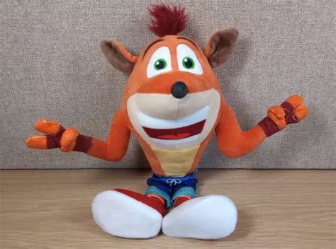 Crash Bandicoot 12and Soft Toy Plush Activision Play By Play 2020 £1299