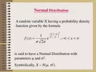 Ppt Chapter Normal Distribution Powerpoint Presentation Free