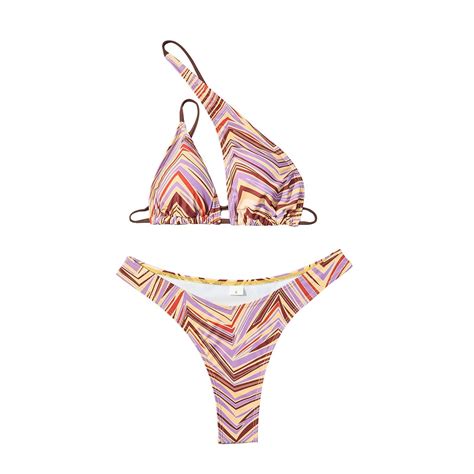 Sngxgn Women S Bikini Sets Two Piece Swimsuit V Neck High Waisted