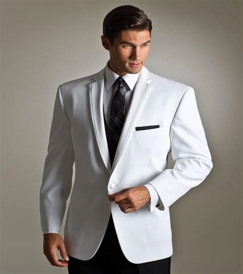 Custom Made Groom Tuxedos One Button Best Man Groomsman Notch Lapel Men Wedding Dinner Prom