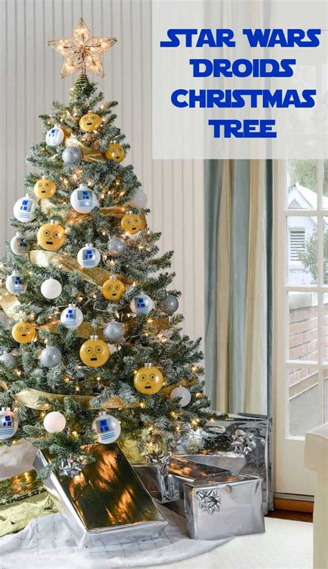 Droid Themed Star Wars Christmas Tree - DIY Candy