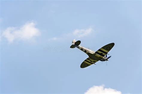 Supermarine Spitfire Fighter Aircraft Used By British Royal Air Force