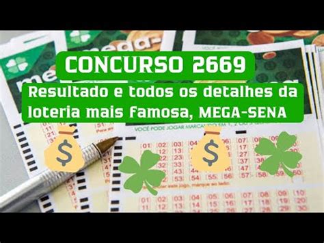 Veja Resultado Mega Sena Concurso Mega Sena De Hoje