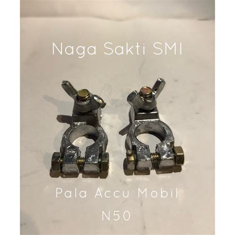 Jual Kepala Aki Accu TIMAH Mobil N50 Bahan Timah Shopee Indonesia