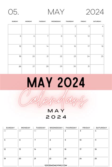 May 2024 Calendar Screensaver Template Althea Paloma