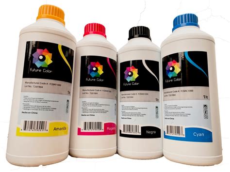 4 Tinta Litro Uso Dye Epson Hp Brother Canon 1 Por Color Meses Sin