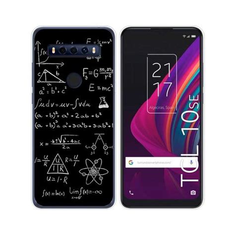 Funda Gel Tpu Tcl 10 Se Diseño Formulas con Ofertas en Carrefour