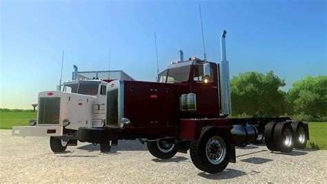 Mod Peterbilt 346 Flatbed AR Truck V1 0 FS22 FarmingSimulator App