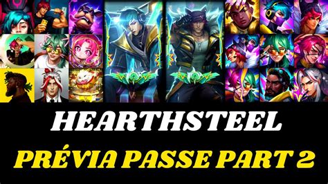 Prévia da Parte 2 do Passe do Mundial Ícones Bordas Hearthsteel e