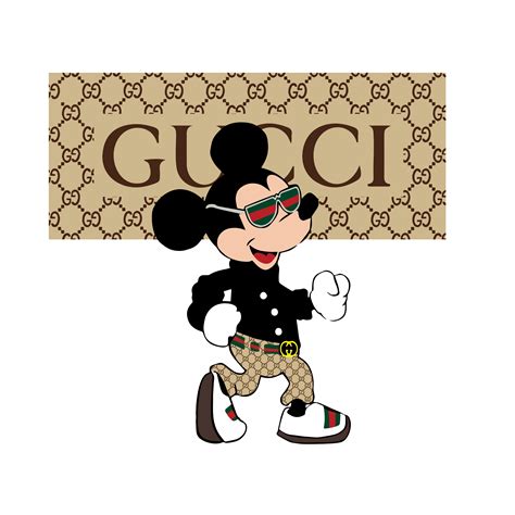 Mickey Mouse Gucci Svg Gucci Logo Svg Disney Brand Svg Fa Inspire