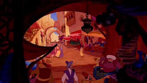 Aladdin Market Background