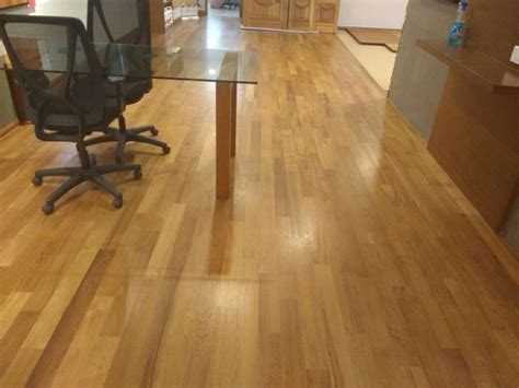 Kingsmen Burma Solid Teak Wooden Flooring Finish Type Matte