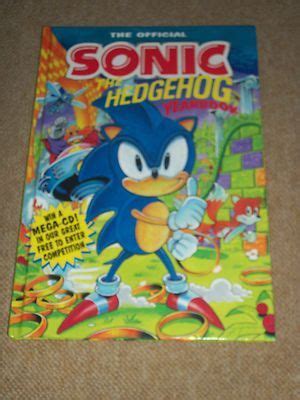 Official Sonic The Hedgehog Yearbook Annual Unclipped