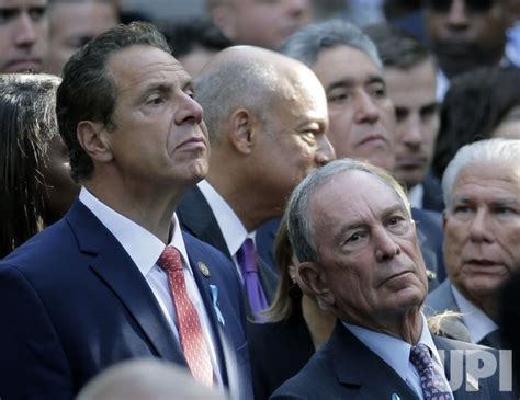 Photo New York Governor Andrew Cuomo And Former New York City Mayor