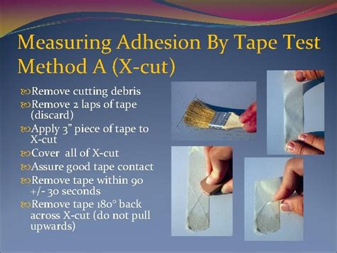 Coating Adhesion Testing Methods And Equipment Bill Corbett