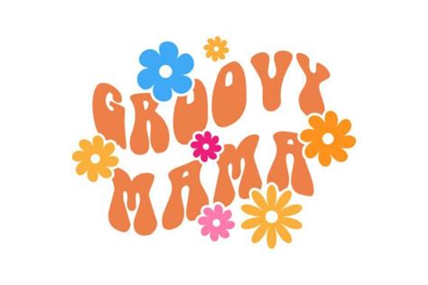 Retro Groovy Mama Svg Graphic By Sayedhasansaif04 · Creative Fabrica