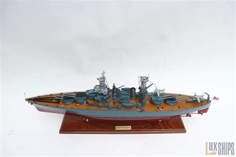 USS West Virginia BB-48 Ship Model USS West Virginia Battleship Model ...