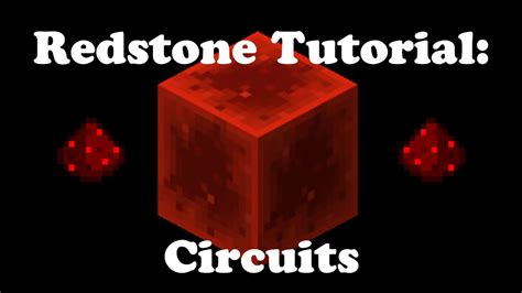 Minecraft Redstone Circuits Mod Tutorial