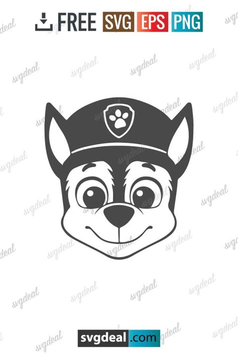 Chase Paw Patrol Svg - Free SVG Files