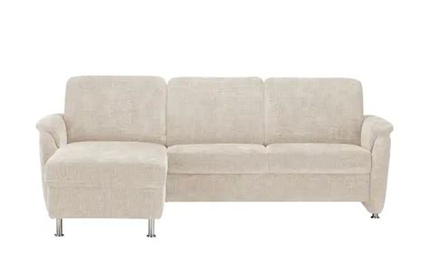 Polstermöbel Oelsa Ecksofa Selecta Home Natur Creme ohne