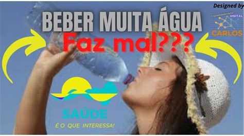 Beber Muita Agua Faz Mal - BEBER MUITA ÁGUA FAZ MAL? | VEJA SE TOMAR ÁGUA EM EXCESSO FAZ MAL A ...