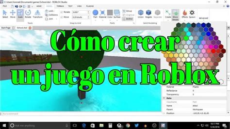 Cómo crear un juego en Roblox SitioGame