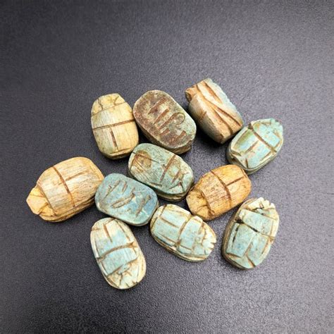 Egyptian Scarab Amulets - Made in Egypt! - Omen - Psychic Parlor and ...