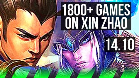 XIN ZHAO Vs SEJUANI JGL 1800 Games 9 3 10 Godlike EUW Master