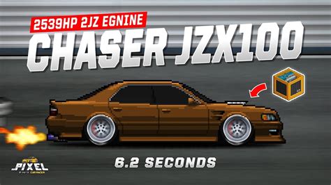 PIXEL CAR RACER TOYOTA CHASER JZX100 TUNE 2539HP 2JZ ENGINE YouTube