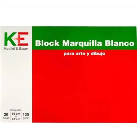 Block Marquilla Ke De 42x59cm C 20 Hojas Para Dibujo Envío gratis