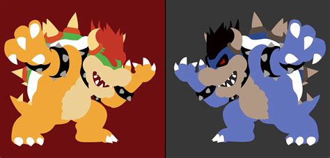 Bowser Vs Dark Bowser Vs Dry Bowser