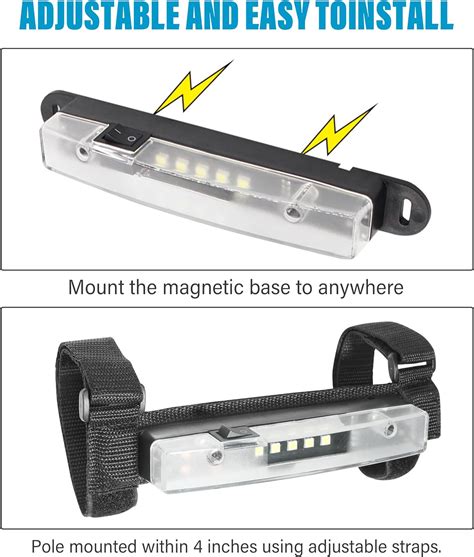 Racoona Luz De C Pula Utv Luz Interior Utv Luz Led Universal Para