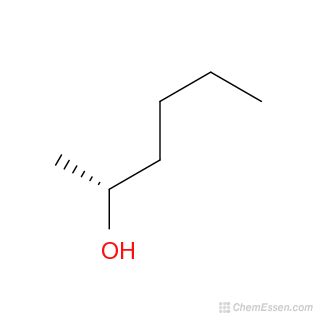 (R)-(-)-2-Hexanol Structure - C6H14O - Over 100 million chemical ...