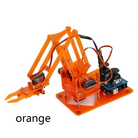 Mearm Dof Arduino Robotic Arm Diy Kit Open Source Vicedeal